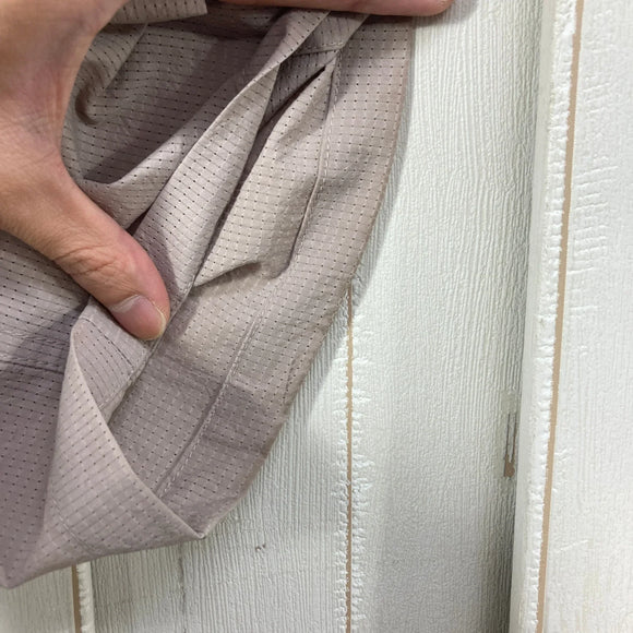 【Unisex M ベージュ系】 Nruc ( ヌルク ) ギャスパー エア シャツ GASPER Air SHIRT Beige TORAY Dot Air / 2WAYストレッチ / 速乾 ポリエステル ウェア トップス インナー シャツ ショートスリーブシャツ