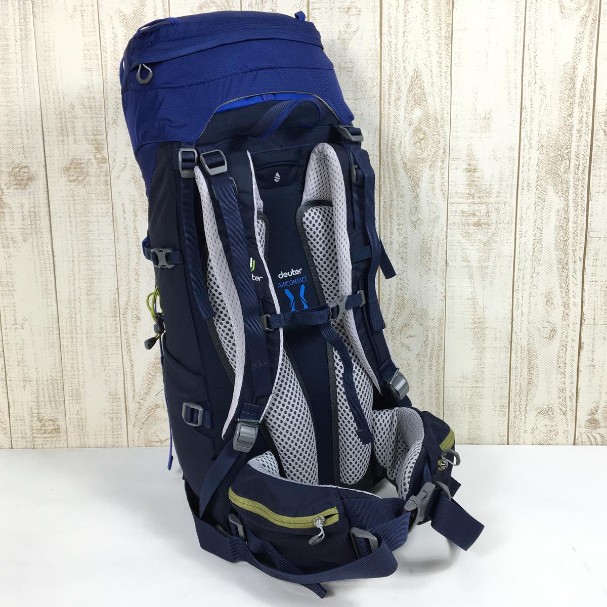 [女式 OneSize 蓝色] Deuter Aircontact Lite 30+5 Slim Aircontact Lite 30+5 Sl Act 背包 D4340018 女式容量 [30L-54L] 背包包流浪包