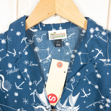 【Women's S ネイビー系】 Patagonia ( パタゴニア ) ライトウェイト パタロハ シャツ Lightweight Pataloha Shirt セルロース 52593 International Women's HETL ショートスリーブシャツ イ - 【公式】2ndGEAR（セカンドギア）Webショップ【登山用品・アウトドア用品専門 買取販売店】