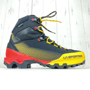 Men's Size 26.7cm Black La Sportiva Equilibrium ST GTX Alpine Boots (Black and Yellow) z00054720