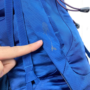 Deuter Air Contact 50+10 SL Women's One Size Navy Backpack in Steel/Midnight Nylon. Storage capacity: 30L-54L. Product code: z00053516.