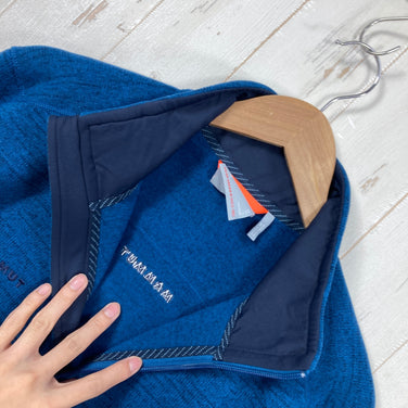 【Men's M ネイビー系】 Mammut ( マムート ) アークティック ミッドレイヤー ジャケット アジアンフィット Arctic ML Jacket AF ポーラテック・サーマルプロ ポリエステル ウェア トップス アウター ジャケット フリース ポーラテ