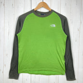 【Men's M グリーン系】 The North Face ( ザ・ノースフェイス ) ロング スリーブ ダクロン キュー ディー クルー L/S DACRONQD CREW ポリエステル ウェア トップス アウター ジャケット フリース z00054264  フ