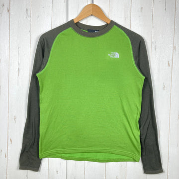 【Men's M グリーン系】 The North Face ( ザ・ノースフェイス ) ロング スリーブ ダクロン キュー ディー クルー L/S DACRONQD CREW ポリエステル ウェア トップス アウター ジャケット フリース z00054264  フ