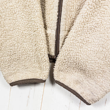 [男款 M 米色] 2009 Patagonia Classic Retro-X 夹克 NWM / 自然色 x 蘑菇棕色，稀有颜色，难以找到，涤纶上衣