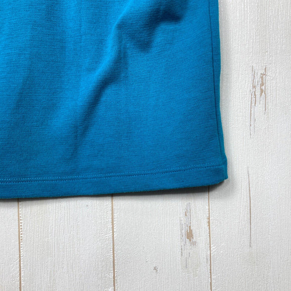 【Men's M ブルー系】 The North Face ( ザ・ノースフェイス ) スクエアロゴティー Square Logo Tee ポリエステル ウェア トップス インナー シャツ ショートスリーブTシャツ クルーネック 化繊 z00060255  化繊