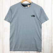 【Men's M チャコール系】 The North Face ( ザ・ノースフェイス ) ショートスリーブ ジャカード スクエア ロゴ クルー S/S Jacquard Square Logo Crew ポリエステル ウェア トップス インナー シャツ ショートスリ - 【公式】2ndGEAR（セカンドギア）Webショップ【登山用品・アウトドア用品専門 買取販売店】