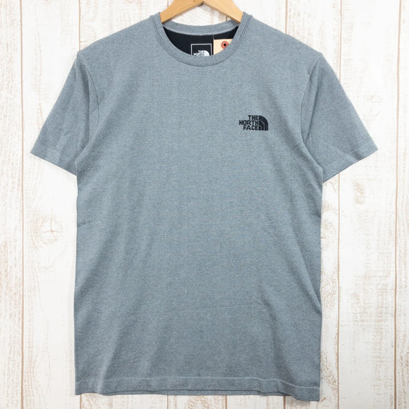 【Men's M チャコール系】 The North Face ( ザ・ノースフェイス ) ショートスリーブ ジャカード スクエア ロゴ クルー S/S Jacquard Square Logo Crew ポリエステル ウェア トップス インナー シャツ ショートスリ - 【公式】2ndGEAR（セカンドギア）Webショップ【登山用品・アウトドア用品専門 買取販売店】