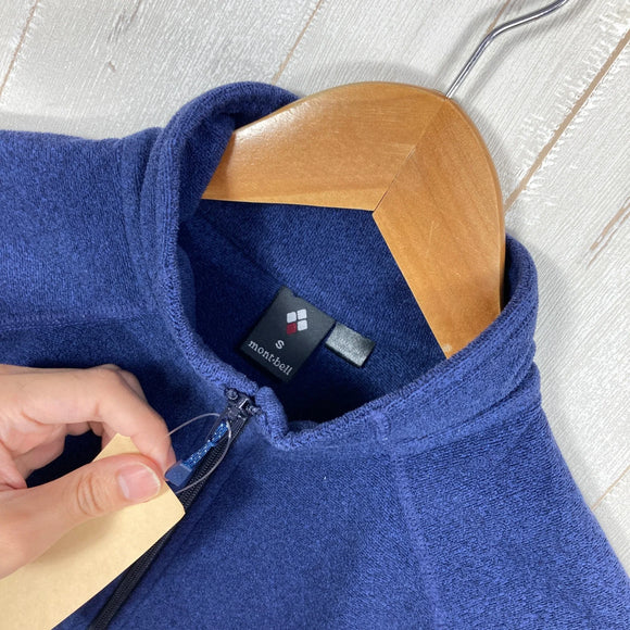 【Women's S ネイビー系】 Montbell ( モンベル ) シャミース ジャケット Shamice Jacket ポリエステル ウェア トップス アウター ジャケット フリース z00059165  フリース アウター ジャケット トップス ウェア