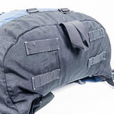 均码 海军蓝 1990 年代 Gregory Day Pack 海军蓝（已停产型号，很难找到）蓝色标签，旧标签，尼龙袋，储物背包，背包，容量：高达 29 升，z00053470 海军蓝