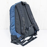 均码 海军蓝 1990 年代 Gregory Day Pack 海军蓝（已停产型号，很难找到）蓝色标签，旧标签，尼龙袋，储物背包，背包，容量：高达 29 升，z00053470 海军蓝