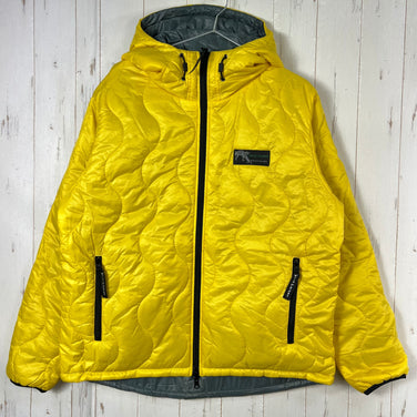 【Men's M グレー系】 Wildthings ( ワイルドシングス ) リバーシブル ビレイ ジャケット Reversible Belay Jacket WT24120SK YEL×CGY z00056191 YEL×CGY 化繊インサレーション アウター