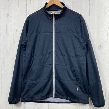 【Men's XL ブラック系】 Millet ( ミレー ) アルファ ライト スウェット ジャケット Alpha Light Sweat Jacket 化繊ダウン ウェア トップス アウター ジャケット 化繊インサレーション ポーラテック・アルファ z000585