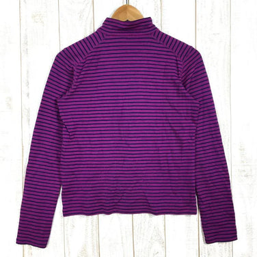 【Women's M パープル系】 Foxfire ( フォックスファイヤー ) Pp ウール ボーダー ジップ ポリプロピレン メリノウール ジップネック ロングスリーブ シャツ 8115043 Asian Women's ウール ロングスリーブシャツ インナー シ - 【公式】2ndGEAR（セカンドギア）Webショップ【登山用品・アウトドア用品専門 買取販売店】