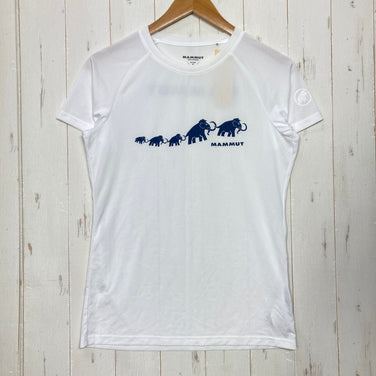 【Women's M ホワイト系】 Mammut ( マムート ) クイックドライ アジリティ ティーシャツ アジアン フィット QD Aegility T-Shirt AF Women "■状態スコア：76 / 100 点■状態明細：旧モデル / 微細な使用感 /