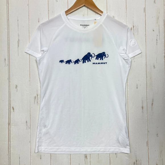 【Women's M ホワイト系】 Mammut ( マムート ) クイックドライ アジリティ ティーシャツ アジアン フィット QD Aegility T-Shirt AF Women ポリエステル ウェア トップス インナー シャツ ショートスリーブTシャツ クルー