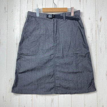 【Women's L Gray】 The North Face NYLON DENIM FIELD SKIRT Nylon Wear Bottoms Skirt z00055431 Skirt Bottoms Wear