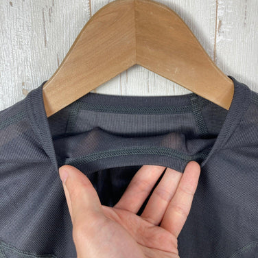 [Men's S Black Series] Finetrack Drylayer Basic Long Sleeve Polyester Wear Top Inner Shirt Long Sleeve T-Shirt Crew Neck Synthetic Fiber z00057558 Synthetic Fiber Long Sleeve T-Shirt