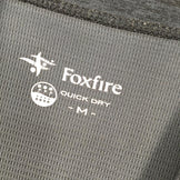 【Men's M チャコール系】 Foxfire ( フォックスファイヤー ) トランスウェット サーマル デルタ モック Ts Thermal Delta Mock モックネック シャツ ベースレイヤー 5115028 Asian Men's 化繊 ロングスリーブ - 【公式】2ndGEAR（セカンドギア）Webショップ【登山用品・アウトドア用品専門 買取販売店】