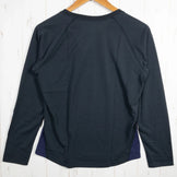 【Women's M パープル系】 Montbell ( モンベル ) WIC.ラグラン ロングスリーブT DC / PC ダークチャコール / パープルネイビー ポリエステル ウェア トップス インナー シャツ ロングスリーブTシャツ クルーネック 化繊 z00052 - 【公式】2ndGEAR（セカンドギア）Webショップ【登山用品・アウトドア用品専門 買取販売店】