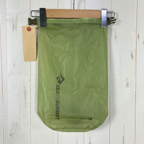 【OneSize グリーン系】 Sea To Summit ( シートゥーサミット ) ウルトラシル ドライバッグ 5L Ultra-Sil Dry Bag 5L タラゴン 30Dコーデュラ シルナイロン PUコーティング 耐水圧2000mm ナイロン バッグ スト
