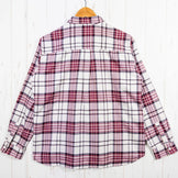 【Women's L レッド系】 Foxfire ( フォックスファイヤー ) TS スタンダード チェック シャツ TS Standard Check Shirt ポリエステル ウェア トップス インナー シャツ ロングスリーブシャツ 化繊 z00052275 化 - 【公式】2ndGEAR（セカンドギア）Webショップ【登山用品・アウトドア用品専門 買取販売店】