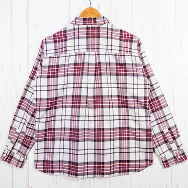 【Women's L レッド系】 Foxfire ( フォックスファイヤー ) TS スタンダード チェック シャツ TS Standard Check Shirt ポリエステル ウェア トップス インナー シャツ ロングスリーブシャツ 化繊 z00052275 化 - 【公式】2ndGEAR（セカンドギア）Webショップ【登山用品・アウトドア用品専門 買取販売店】