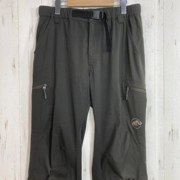 【Women's M グレー系】 Mammut ( マムート ) ボンブー ライト 3/4 2イン1 パンツ BOMBOO Light 3/4 2in1 Pants Women 耐久撥水 ストレッチ コンバーチブル トレッキングパンツ ポリエステル ウェア ボトムス - 0