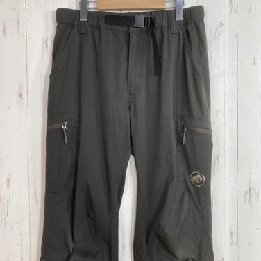【Women's M グレー系】 Mammut ( マムート ) ボンブー ライト 3/4 2イン1 パンツ BOMBOO Light 3/4 2in1 Pants Women 耐久撥水 ストレッチ コンバーチブル トレッキングパンツ ポリエステル ウェア ボトムス