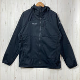 【Men's XL ブラック系】 Millet ( ミレー ) ウィンド シールド ストレッチ フーディ Wind Shield Stretch Hoody ポリエステル ウェア トップス アウター ジャケット フリース z00058568  フリース アウター ジャ