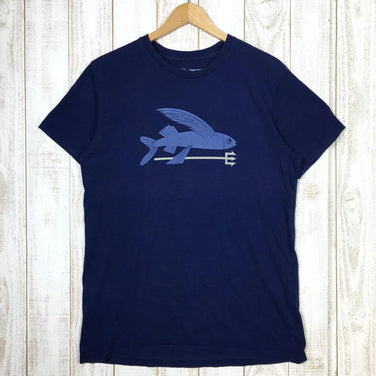 【Men's L ネイビー系】 Patagonia ( パタゴニア ) フライング フィッシュ オーガニック Tシャツ Flying Fish Organic T-Shirt 生産終了モデル 入手困難 39145 International Men's CNY Cl - 【公式】2ndGEAR（セカンドギア）Webショップ【登山用品・アウトドア用品専門 買取販売店】