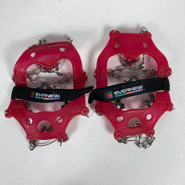 【OneSize レッド系】 Evernew ( エバニュー ) スパイク プロ S Spike Pro S チェーンスパイク 軽アイゼン ステンレス ウィンターギア クランポン アイゼン z00054866  クランポン アイゼン ウィンターギア