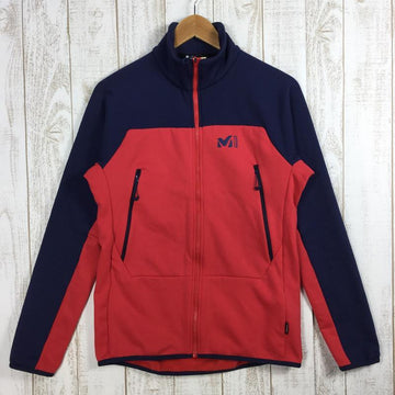 【Men's S ネイビー系】 Millet ( ミレー ) フュージョン パワー ジャケット Fusion Power Jacket ポーラテック パワーストレッチ フリース MIV9022 International Men's Navy / Red フリース - 【公式】2ndGEAR（セカンドギア）Webショップ【登山用品・アウトドア用品専門 買取販売店】