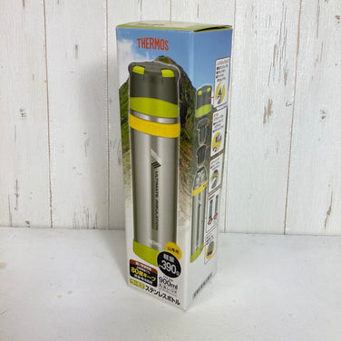 【OneSize シルバー系】 Thermos ( サーモス ) 山専用 ステンレス ボトル Mountain Stainless Steel Vacuum Bottle ライムグリーン LMG 0.9L 高保温 山専用 ステンレス ハイドレーションイクイップメント
