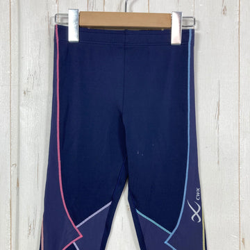 【Women's S ネイビー系】 Cw-X ( シーダブリューエックス ) エキスパート モデル ロング Expert Model Long 股関節・ひざサポート｜吸汗速乾｜UVカット ポリエステル ウェア ボトムス タイツ z00060536  タイツ ボトムス ウ - 0