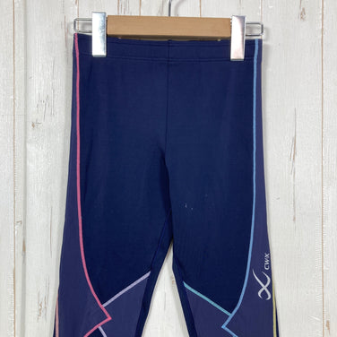 【Women's S ネイビー系】 Cw-X ( シーダブリューエックス ) エキスパート モデル ロング Expert Model Long 股関節・ひざサポート｜吸汗速乾｜UVカット ポリエステル ウェア ボトムス タイツ z00060536  タイツ ボトムス ウ