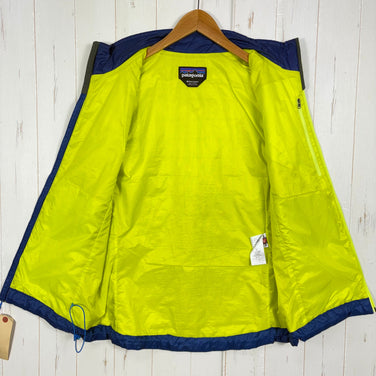 【Men's M ブルー系】 2015 Patagonia ( パタゴニア ) ナノ パフ ベスト Nano Puff Vest CHB Channel Blue（チャンネルブルー） プリマロフト ゴールド 化繊中綿 軽量 保温 化繊ダウン ウェア トップス ベス