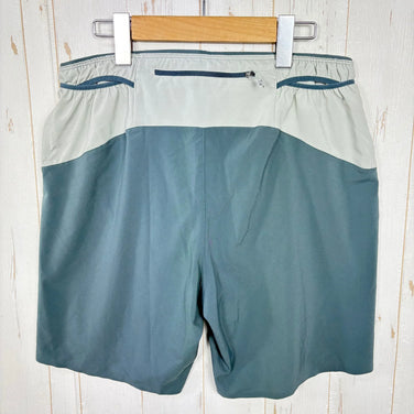 【男士 M 绿色系】2024 Patagonia ( 巴塔哥尼亚 ) Strider Pro 短裤 7 英寸 NUVG 涤纶 服装 下装 短裤 短裤 软壳 z0005