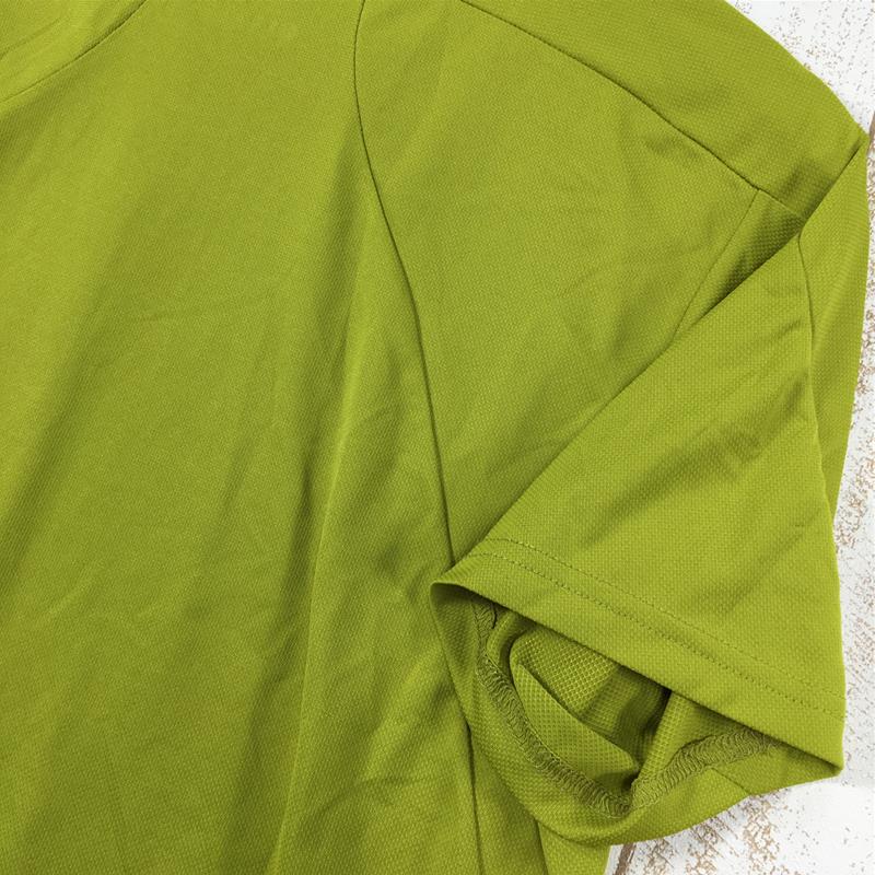 【Men's M イエロー系】 Marmot ( マーモット ) アセント ハーフスリーブ クルー Accent Hs Crew MJT-S6031 Asian Men's  化繊 ショートスリーブTシャツ クルーネック インナー シャツ トップス ウェア