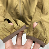 男式大号米色小米中层网眼连帽衫，涤纶，软壳夹克，上衣（z00053893）