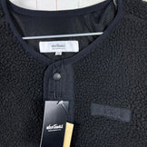 【Women's M ブラック系】 Wildthings ( ワイルドシングス ) フラッフィー ボア カーディガン Fluffy Boa Cardigan WTL24110IS BLACK z00056181 BLACK フリース アウター ジャケット トップス ウェ