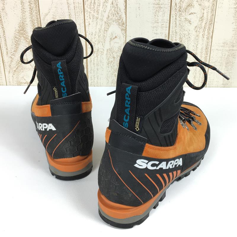 【男款26.7cm橙色】Scarpa Mont Blanc Pro Gore-Tex Mont Blanc Pro Gtx 冬季登山靴 SC23212 男士 Tonic/黑色高山靴 中冬鞋类