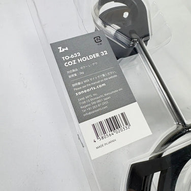 Zane Arts Coz Holder 32 (32mm, TO-632, z00057004) - One Size, Black. Camping Gear Rack.