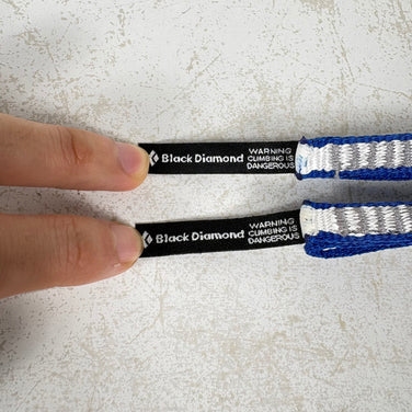 【OneSize ブルー系】 Black Diamond ( ブラックダイヤモンド ) スリング 計2点セット バルク販売	 ロッククライミングギア z00060861  ロッククライミングギア