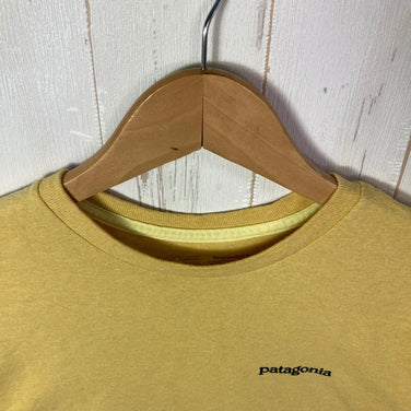 【Men's S Yellow】 2022 Patagonia Fitz Roy Horizons Responsibili-Tee SUYE Cotton Wear Top Inner Shirt Short