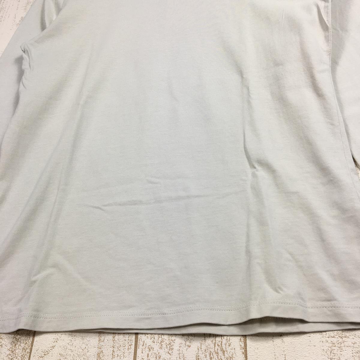 [Women's XS Beige] Patagonia Long-Sleeved Regenerative Organic Certified Cotton Tee