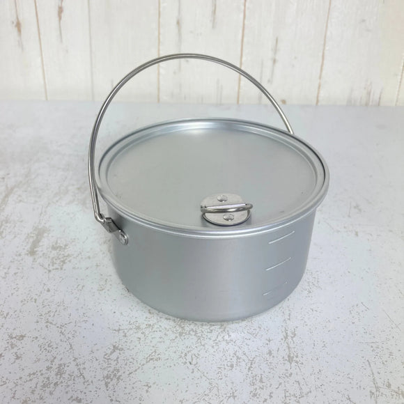 【OneSize シルバー系】 Evernew ( エバニュー ) バックカントリー アルミ ポット Backcountry Almi Pot 焚火対応 アルマイト加工 ベイルハンドル 日本製 クックウェア クッカー コッフェル z00061209  クッカー コッ