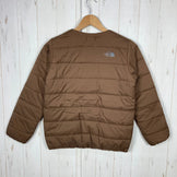 The North Face Micro Zepher Cardigan, Kids' Size 140, Brown. Synthetic Down Jacket, Outerwear, Synthetic Insulation, z00053943.