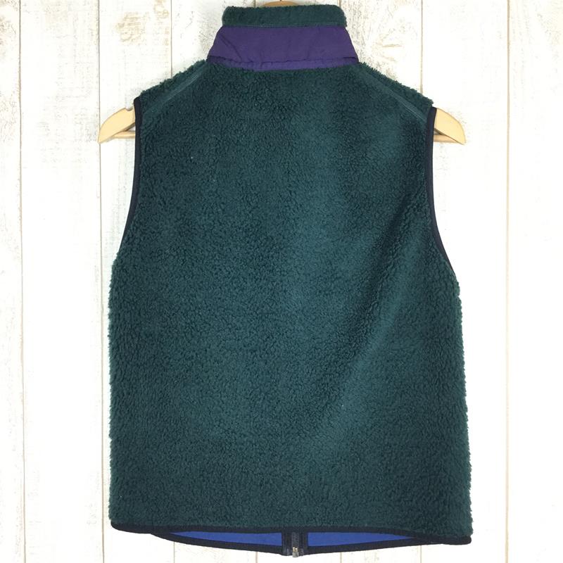 [Men's S Green] Patagonia Retro X Vest Early Model Pef Made in USA Discontinued Model 23042 International Men's Hunter / Regal Purple