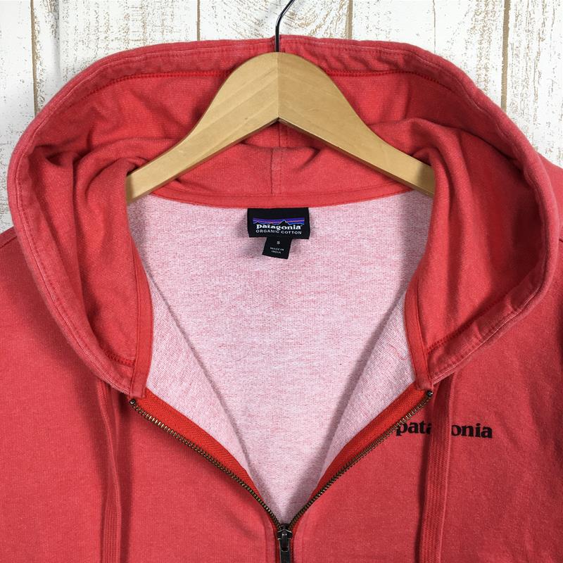 【Men's S レッド系】 Patagonia ( パタゴニア ) P-6 ロゴ ミッドウェイト フルジップ フーデッド スウェットシャツ P-6 Logo Midweight Full-Zip Hooded Sweatshirt パーカー フーディ 生産終了モ